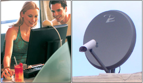 Спутниковый интернет, подключение спутникового интернета.