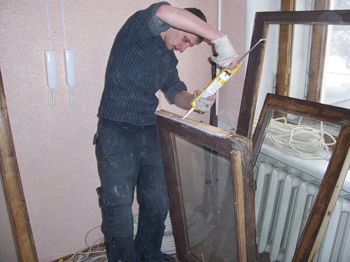 Восстановление окон, ремонт деревянных старых окон.