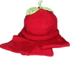 Вязание шапок и шарфов, как заработок вязанием.