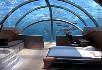 Бизнес идея: Необычный подводный отель.