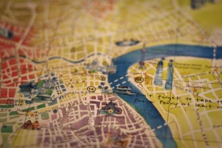 Бизнес идея: Подробная карта городов, рисованная карта городов мира.